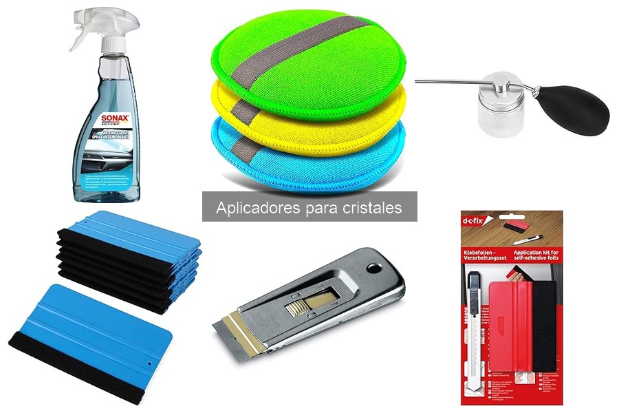 Ventajas de usar aplicadores para cristales en el cuidado del coche