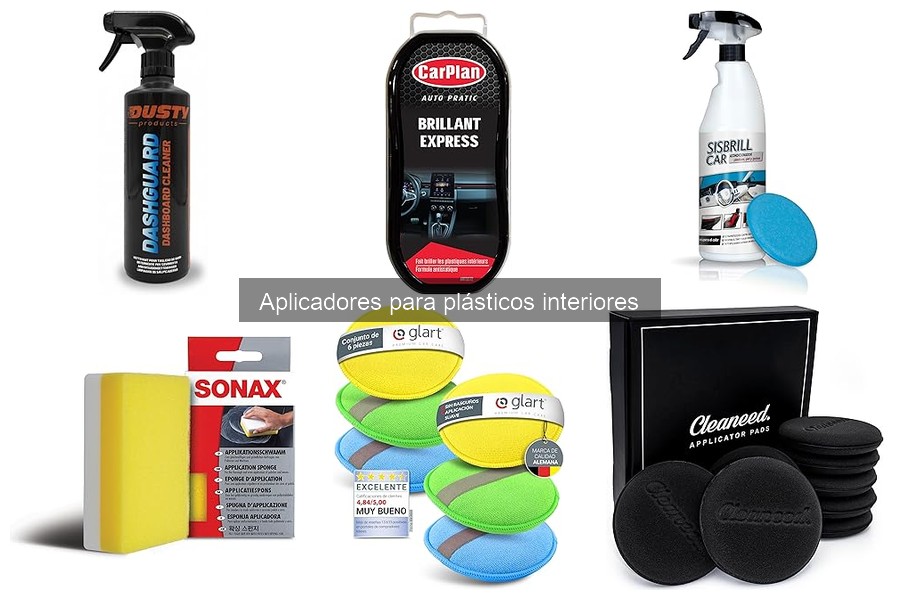 Ventajas de usar aplicadores para plásticos interiores del coche