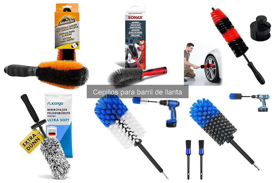 Ventajas de usar cepillos para barril de llanta