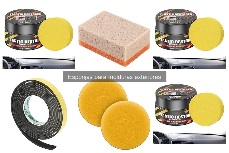 Ventajas de usar esponjas para molduras exteriores