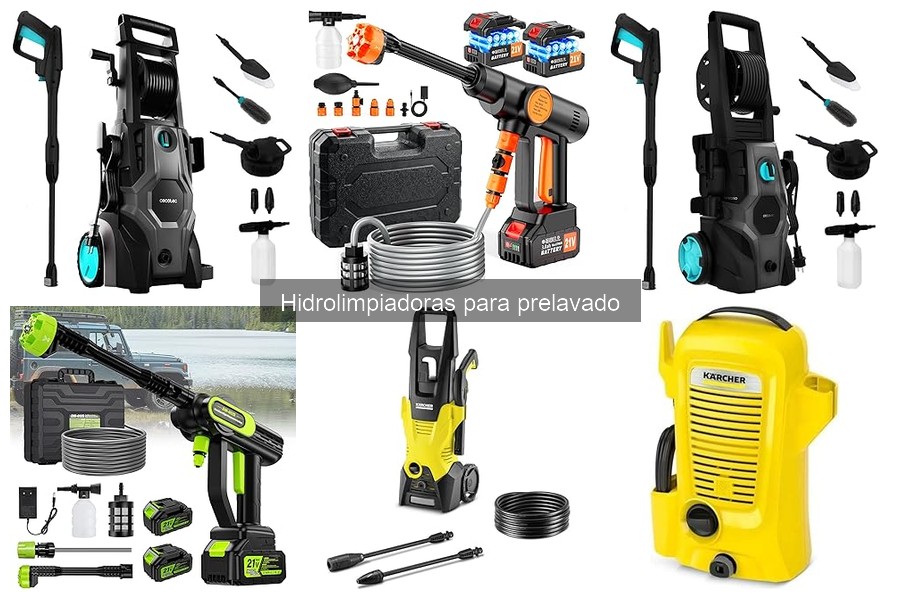 Ventajas de usar hidrolimpiadoras para el prelavado del coche