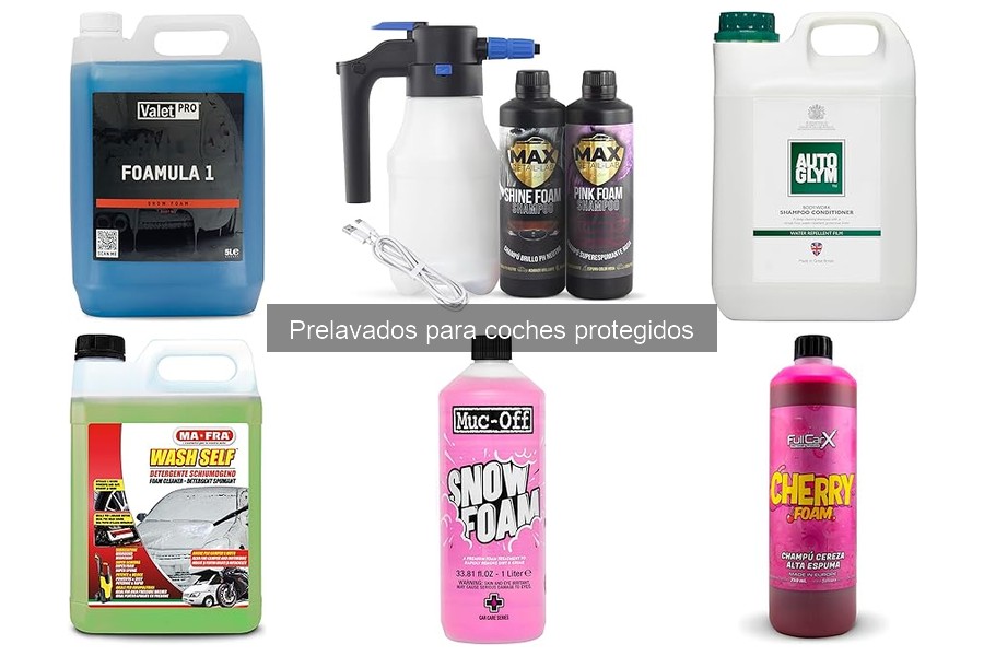 Ventajas de Usar Prelavados en Coches Protegidos