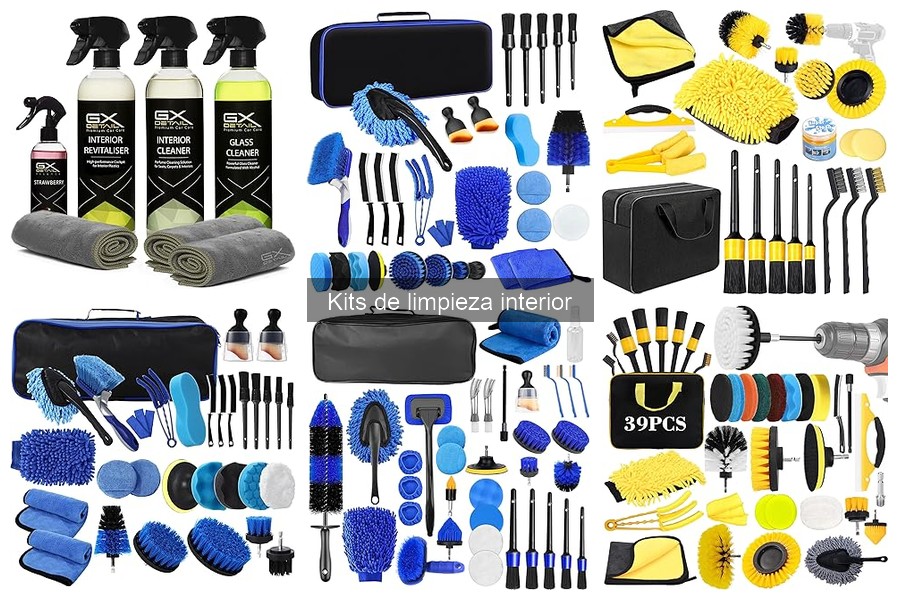 Ventajas de Usar un Kit de Limpieza Interior para Coches