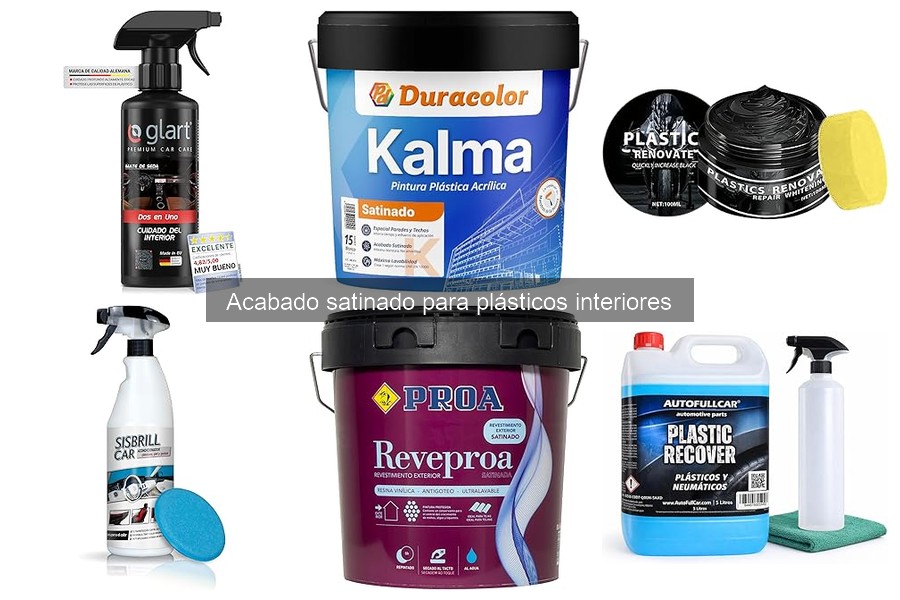 Ventajas del Acabado Satinado para Plásticos Interiores