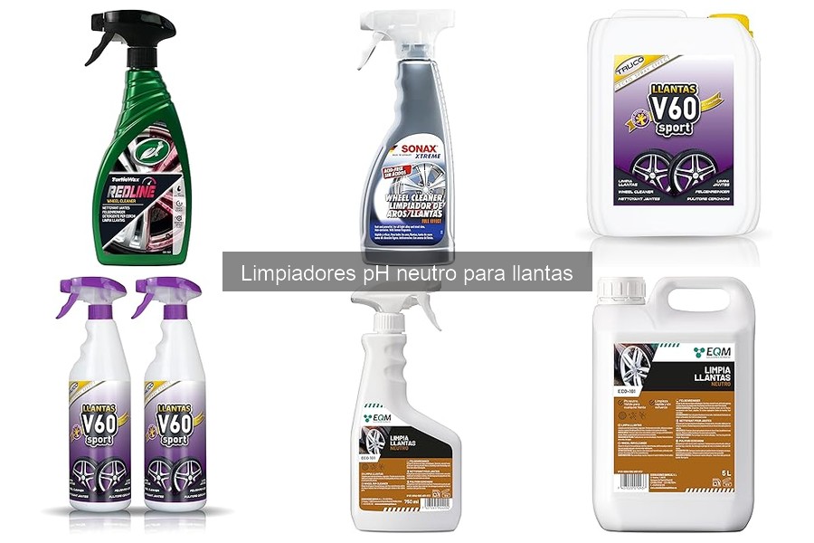 Ventajas del Limpiador pH Neutro para Llantas de Coche