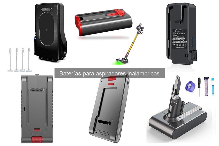 Ventajas y desventajas de baterías de litio para aspiradores
