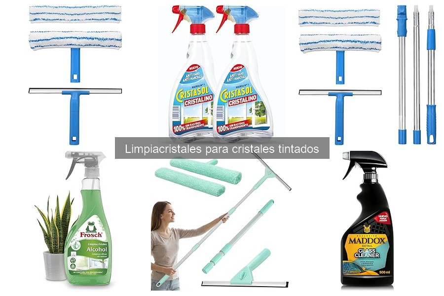 Ventajas y desventajas de limpiacristales en cristales tintados