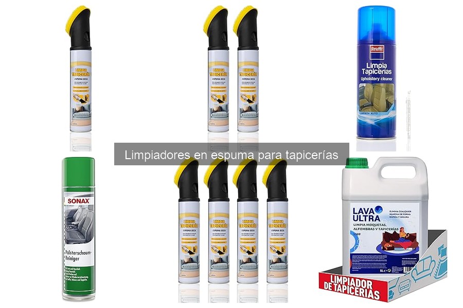 Ventajas y Desventajas de Limpiadores en Espuma para Tapicerías