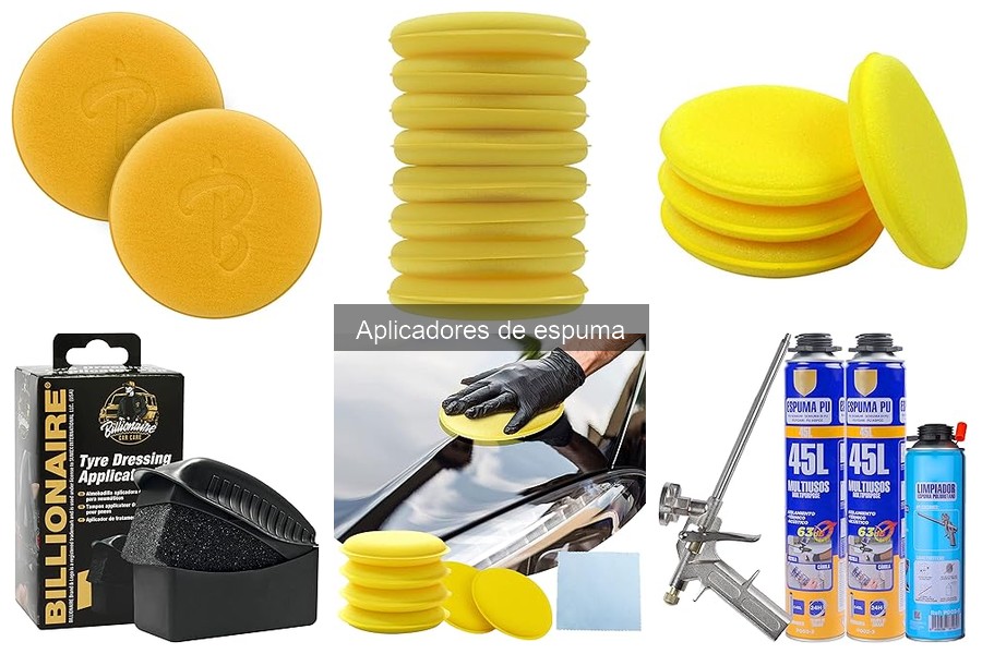 Ventajas y desventajas de los aplicadores de espuma para coches