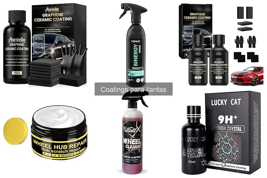 Ventajas y desventajas de los coatings para llantas