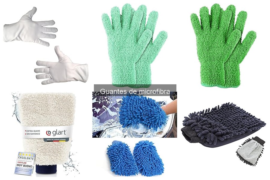 Ventajas y desventajas de los guantes de microfibra para coches