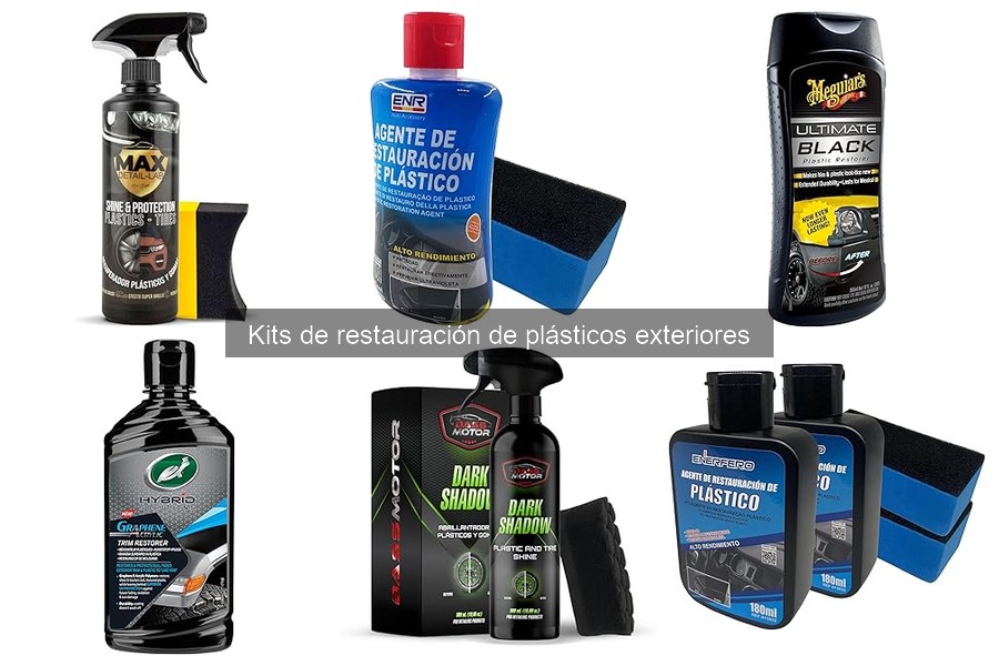 Ventajas y desventajas de los kits de restauración de plásticos