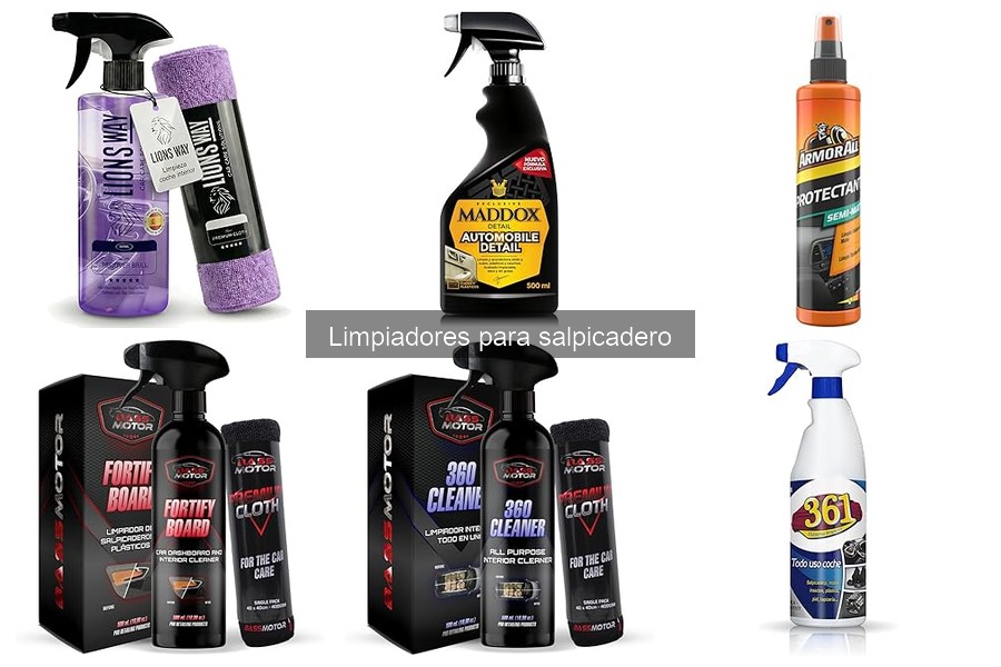 Ventajas y desventajas de los limpiadores para salpicadero