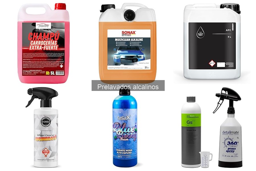 Ventajas y desventajas de los prelavados alcalinos para coches