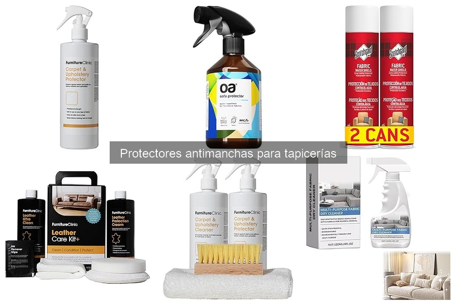 Ventajas y desventajas de protectores antimanchas para tapicerías