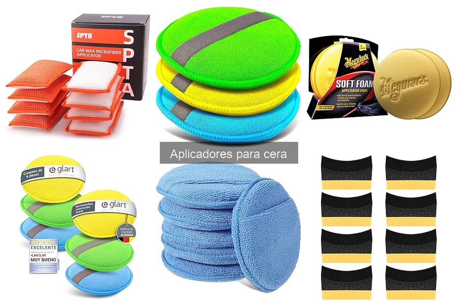 Ventajas y desventajas de usar aplicadores para cera de coche