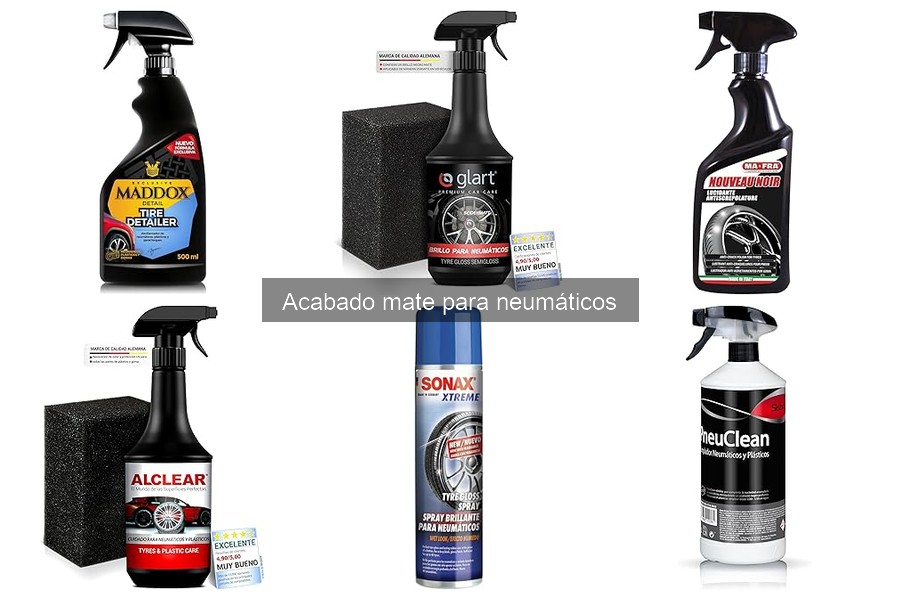 Ventajas y desventajas del acabado mate para neumáticos