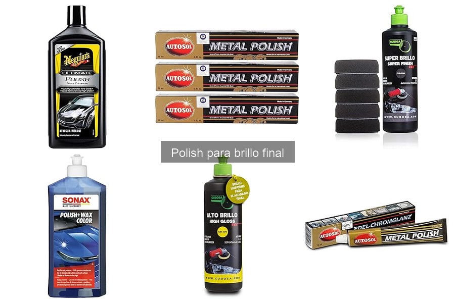 Ventajas y desventajas del polish para brillo final en coches