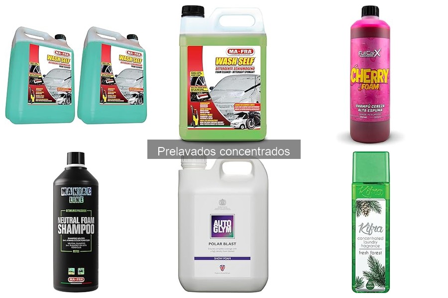 Ventajas y desventajas del prelavado concentrado para coches